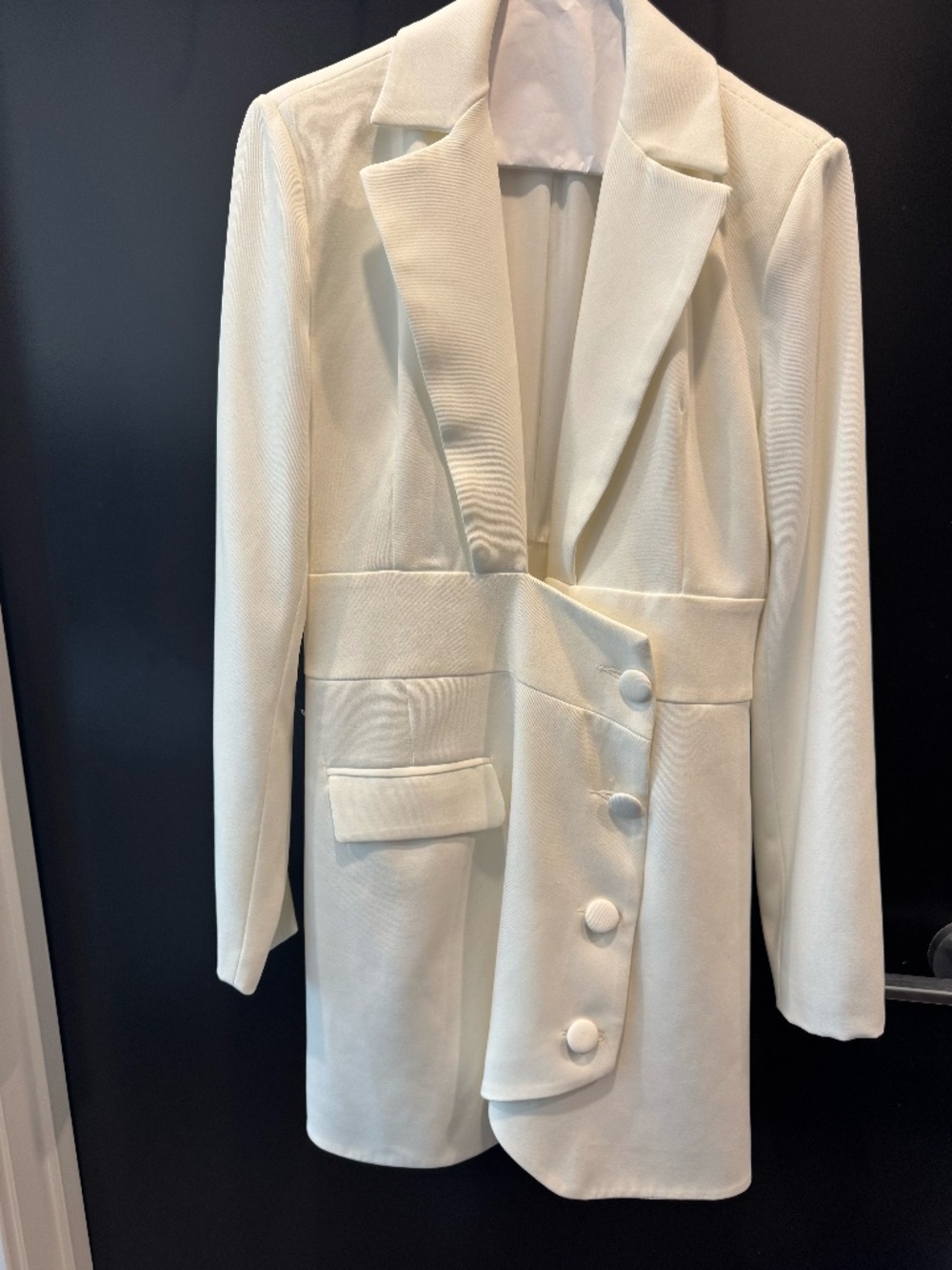 White Suit Dress